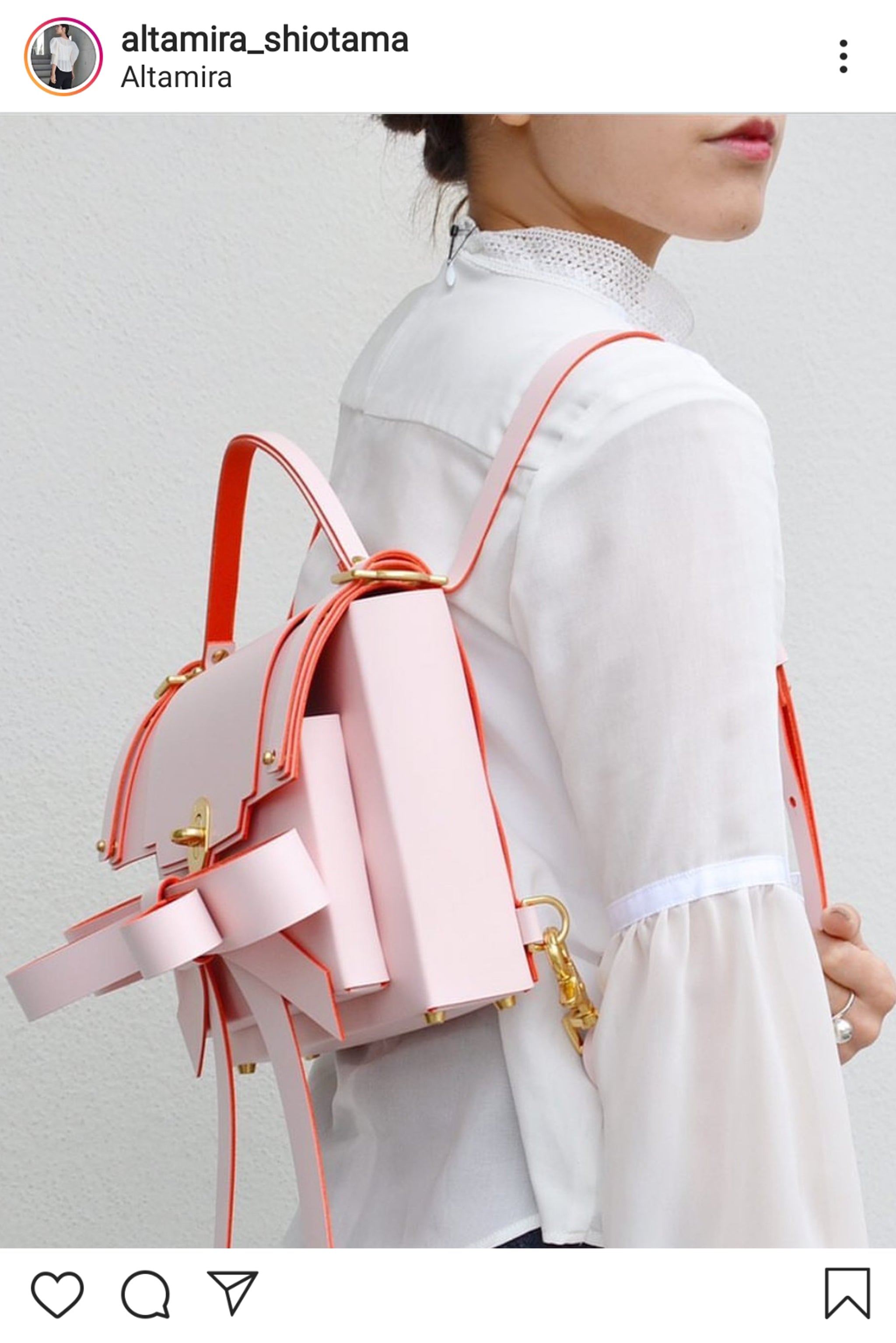 MADE TO ORDER/ Ribbon Backpack M – Niels Peeraer